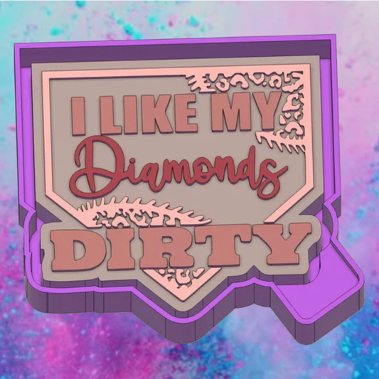 I like my diamond dirty car freshie mold.