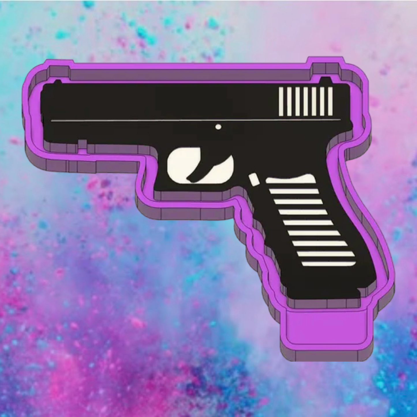 Pew Pew car freshie mold v