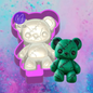 3D patch work voodoo bear freshie molds.