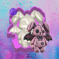 3D patch work bat bunny freshie molds.
