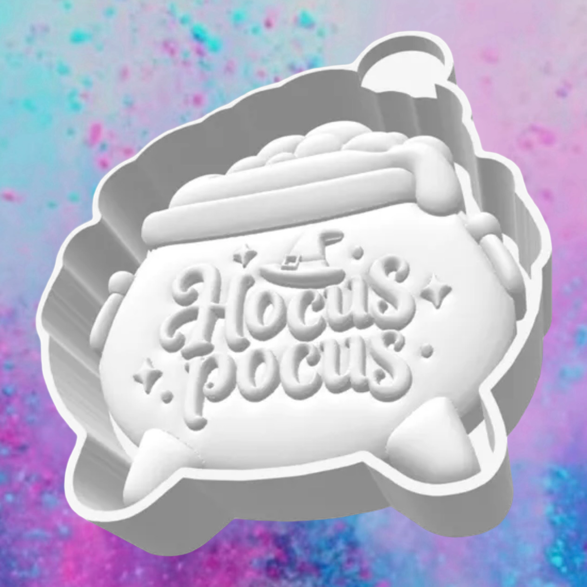 3D Hicus Pocus cauldron freshie molds.