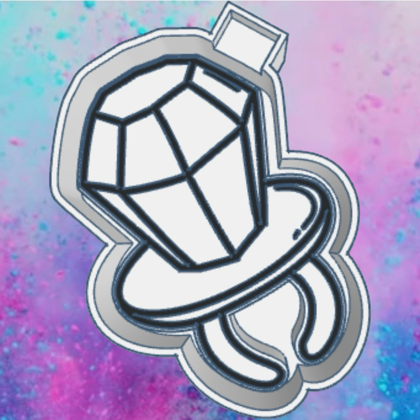 Ring pop car freshie mold.