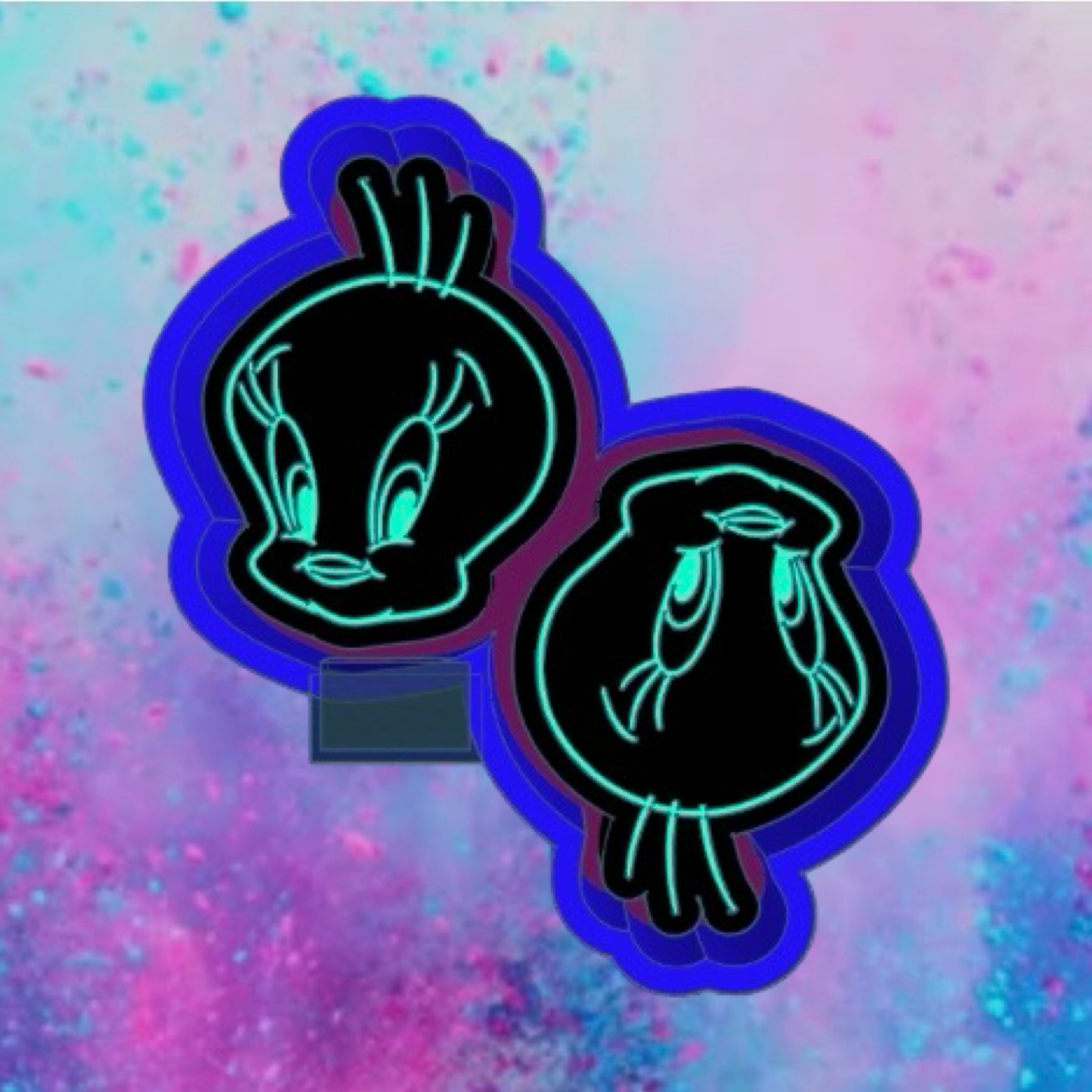 Tweety bird vent clump mold.