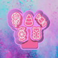 5 pack candy themed car freshie charms mold