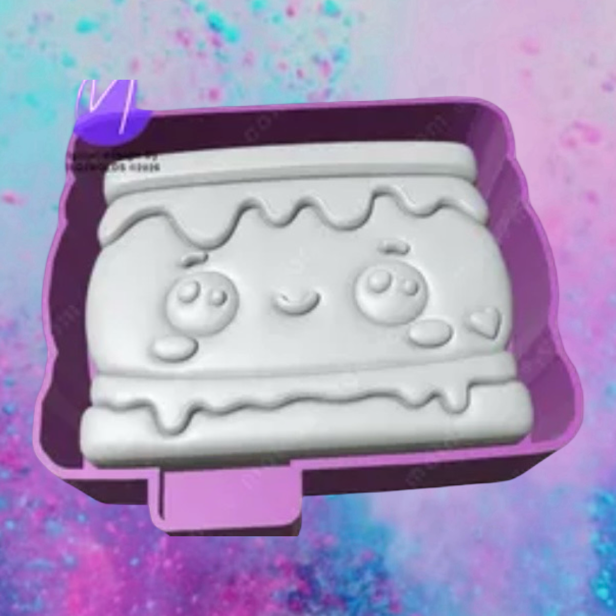 3D Cute Smore  freshie molds.
