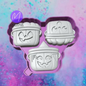 3D  Halloween candy bucket vent clips car freshie mold.