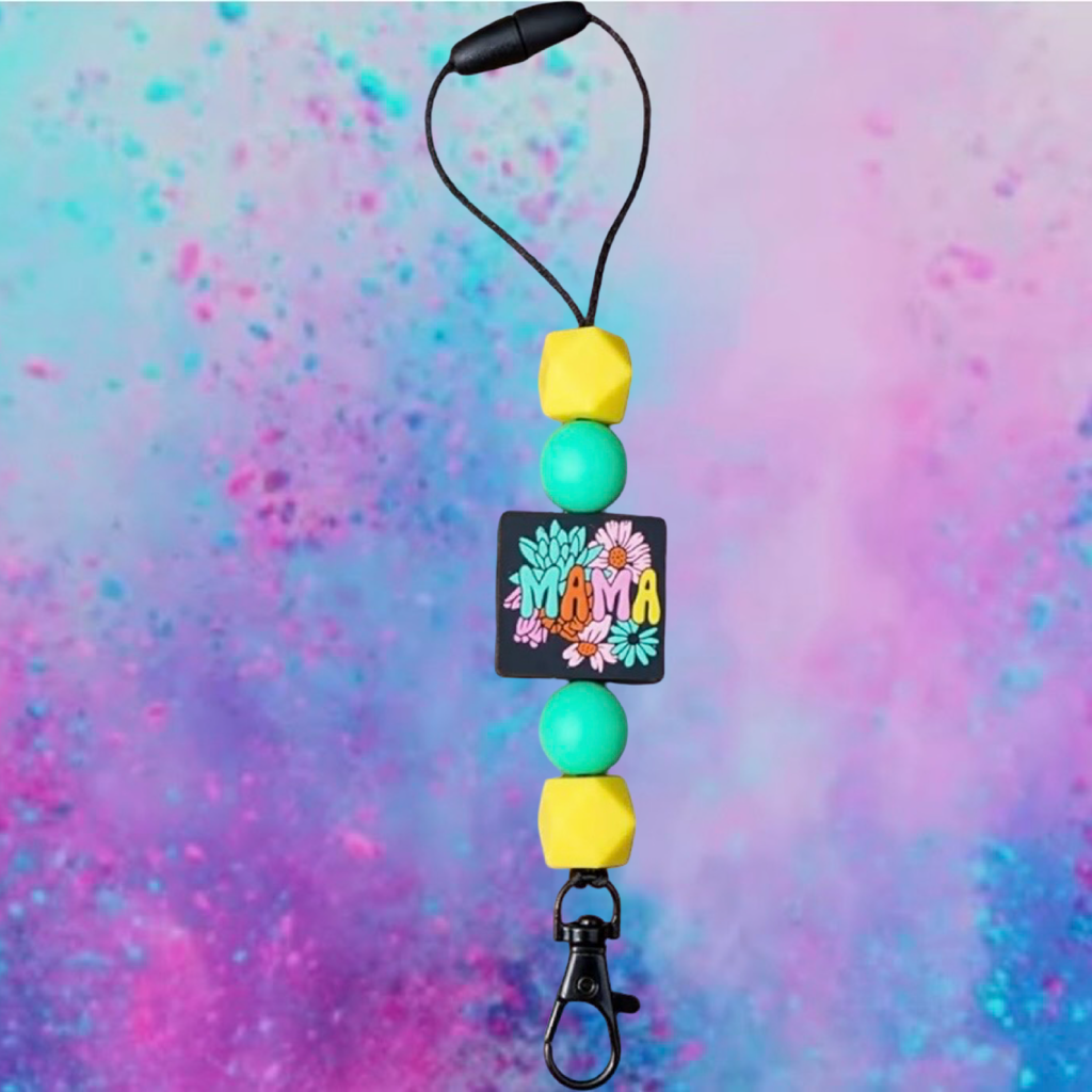 Four MOM car freshie hangers.