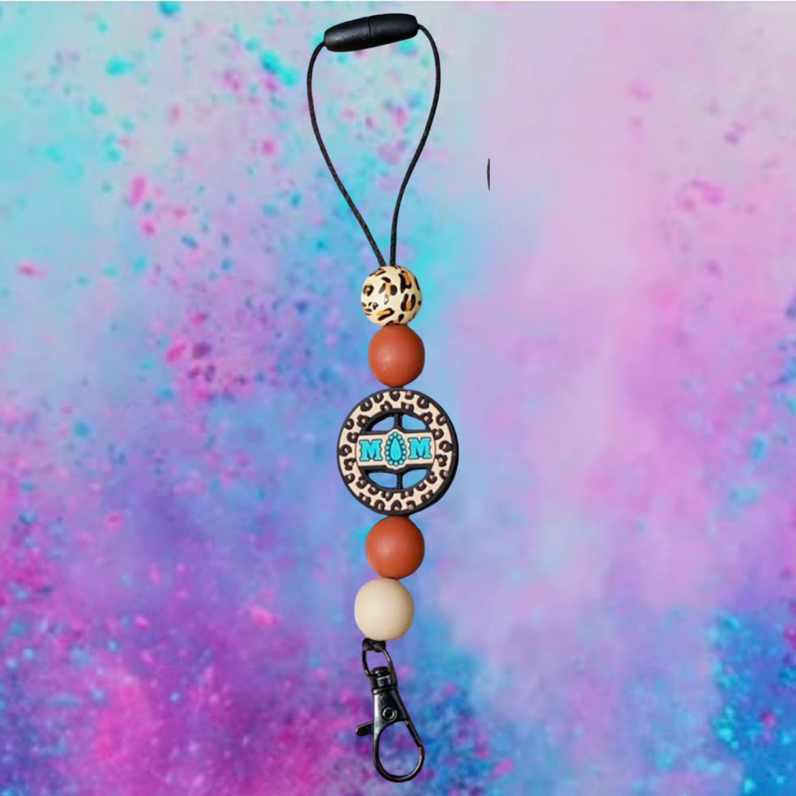 Four MOM car freshie hangers.