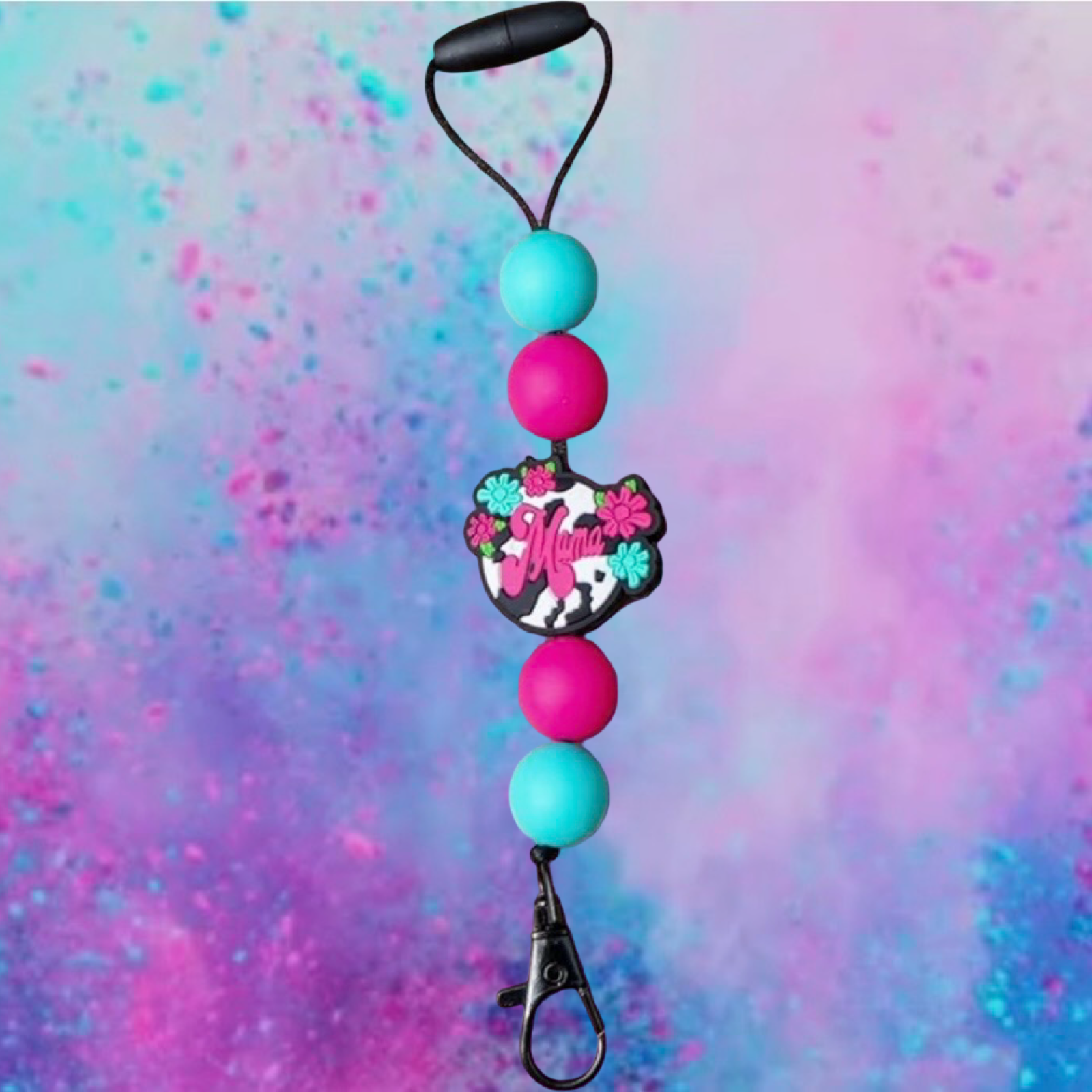 Four MOM car freshie hangers.