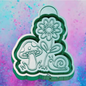 Mushroom, flower and snail car freshie mold.