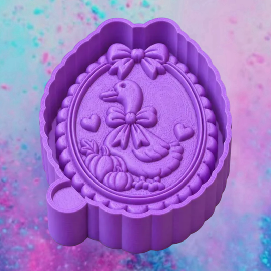 3D fall pumpkin goose freshie molds.
