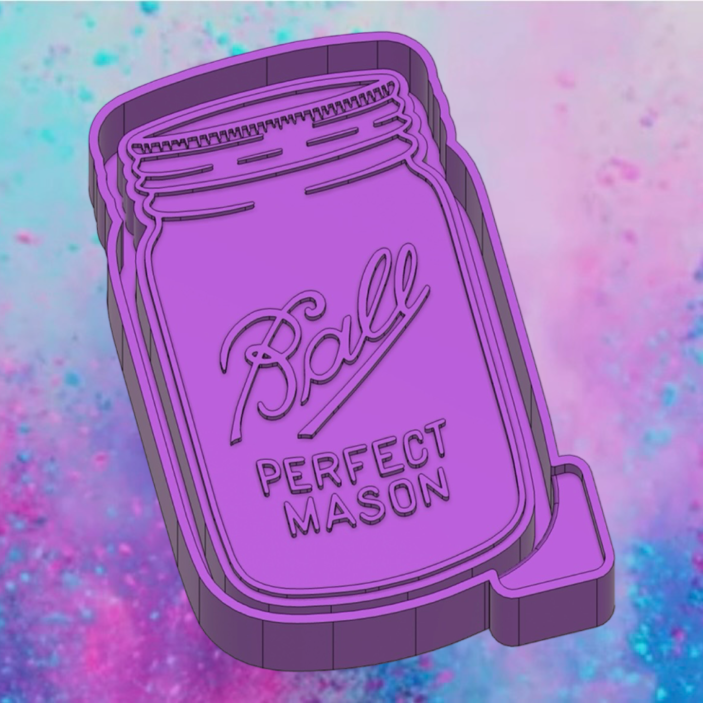 Mason jar car freshie mold.