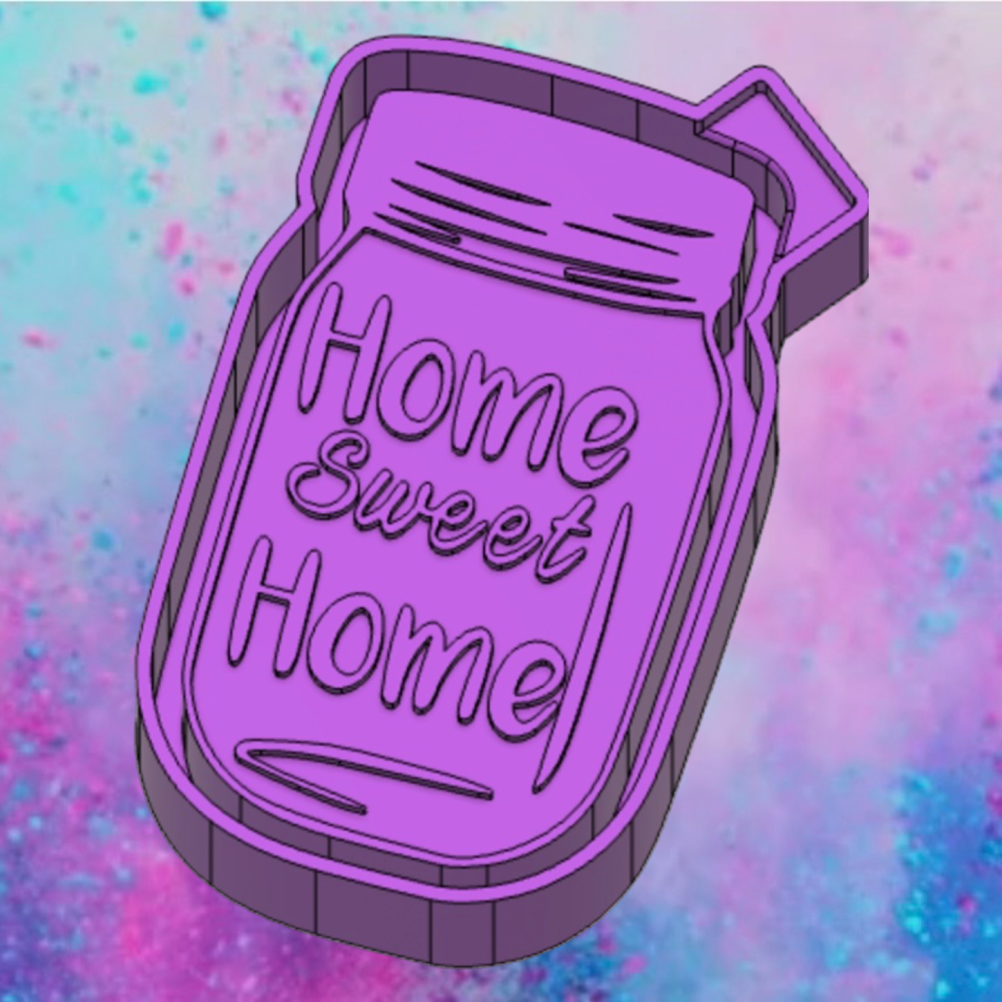 Home Sweet Home car freshie mold.