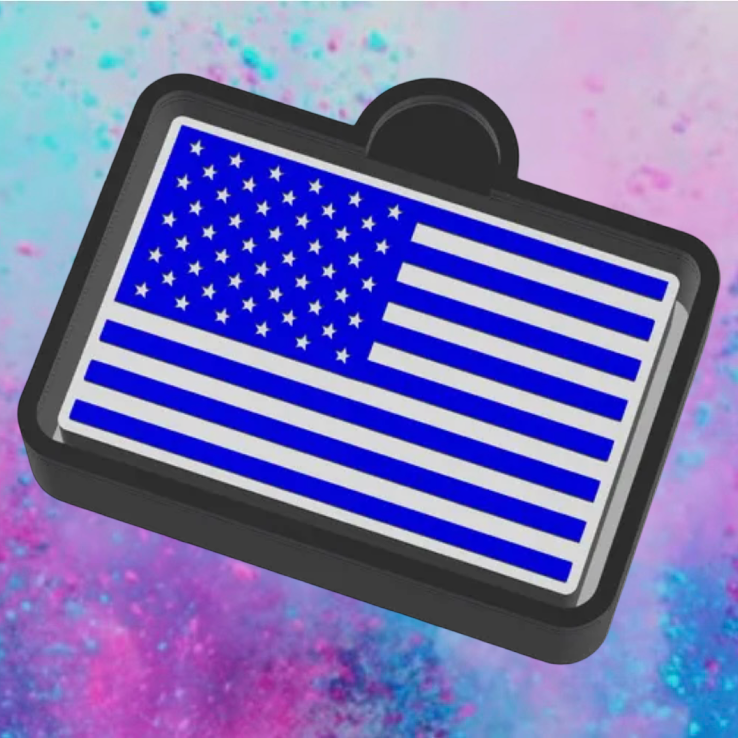 American flag car freshie mold.