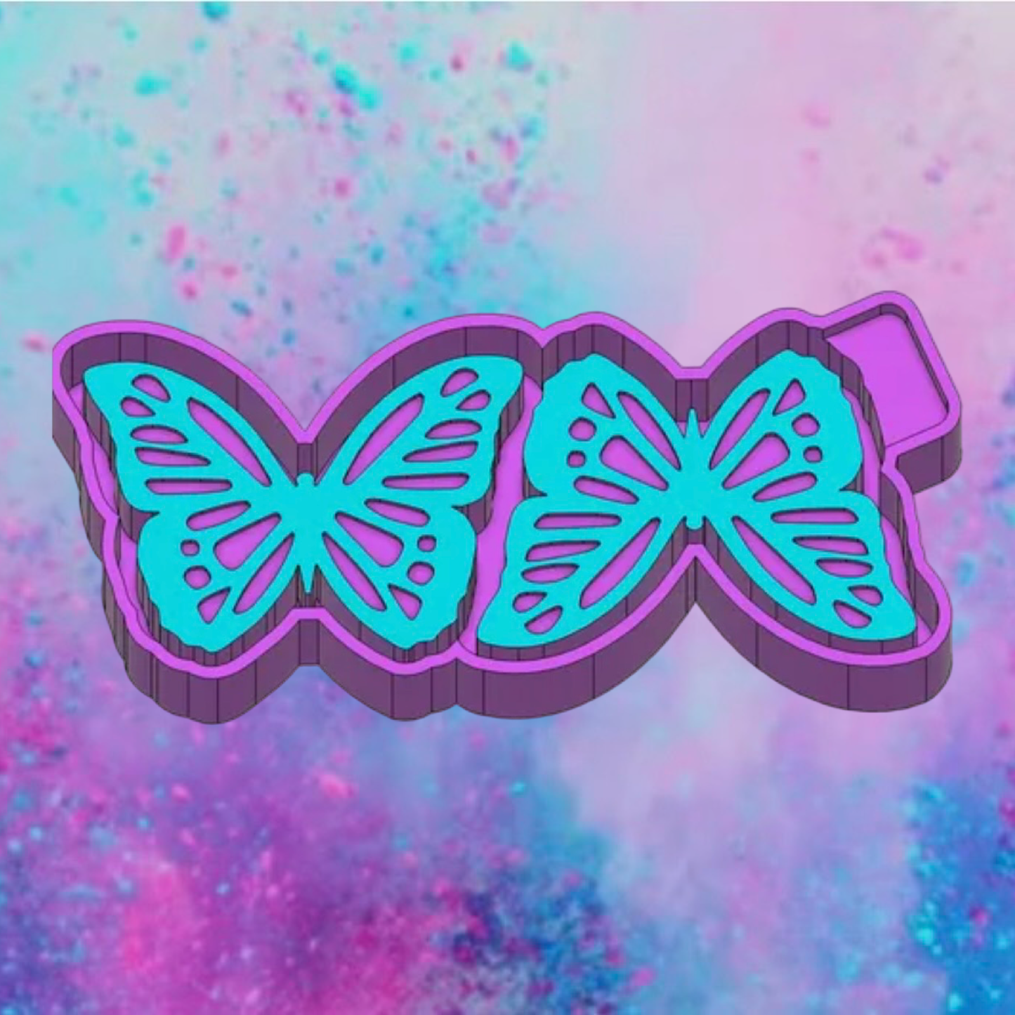 Butterfly vent clips freshie.