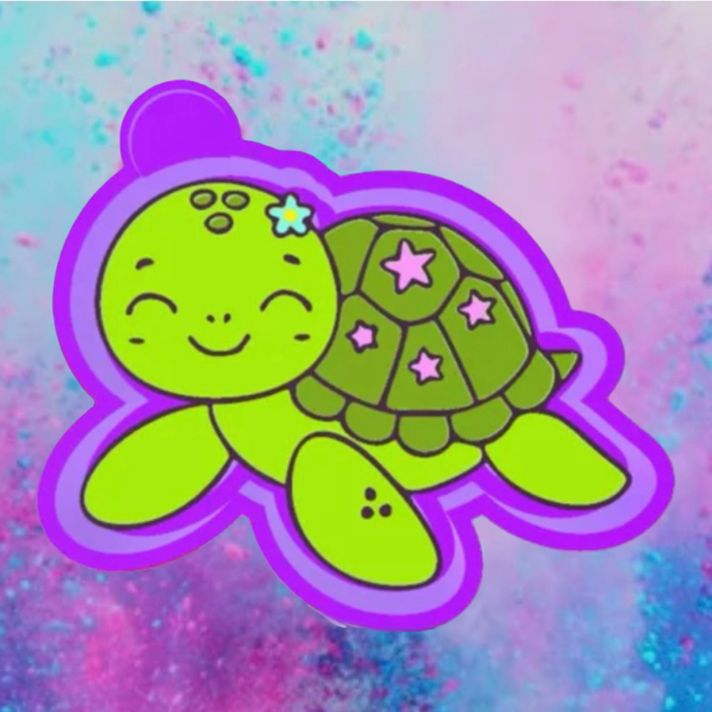 Cute turtle car freshie mold.