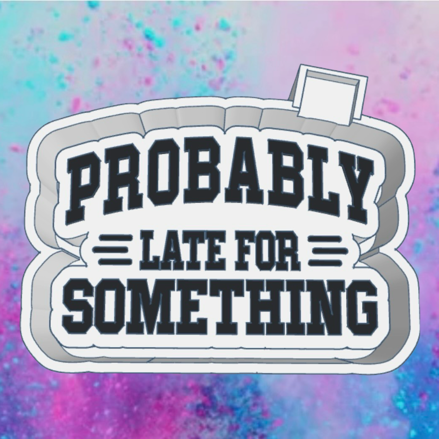 Probably late for something car freshie mold.