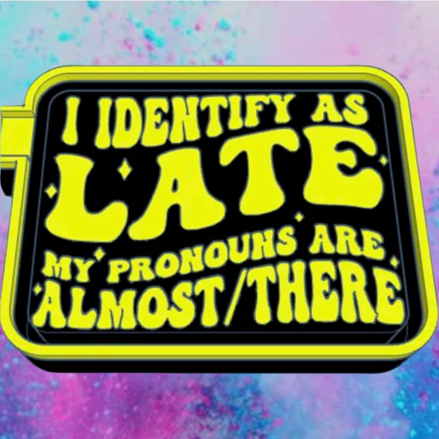 Late car freshie mold