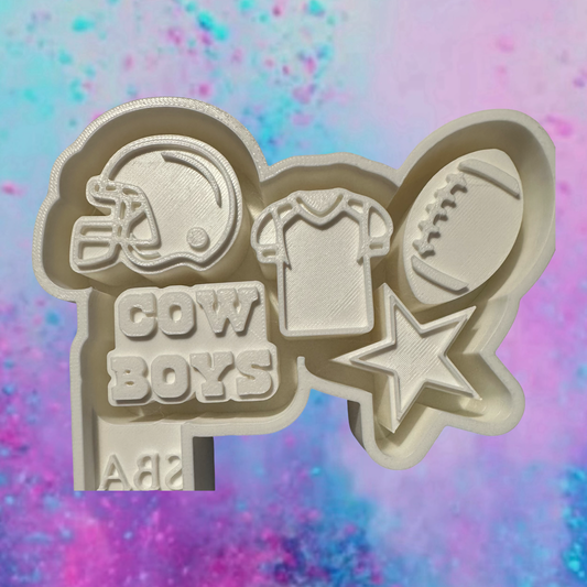 Dallas Cowboys car freshie charms mold