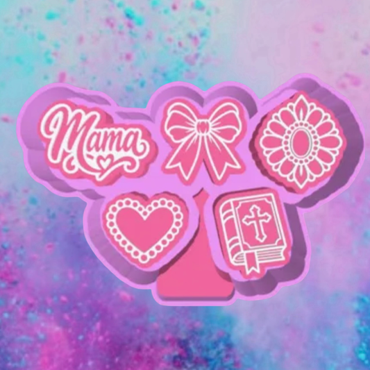 Mama car freshie charms mold