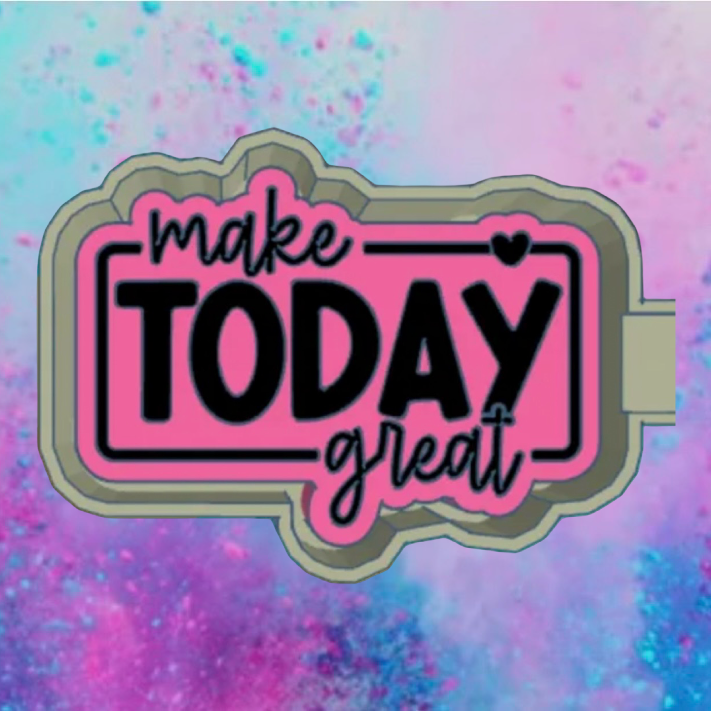 Make today great car freshie mold.