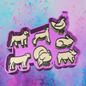 3D Show animals car freshie charms mold