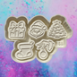 Christmas/ Grinch car freshie charms mold