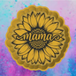 Mama sunflower car freshie mold.