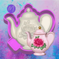 3D vintage tea pot car freshie mold b