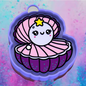 Starry shell car freshie mold.