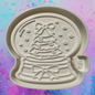 Christmas tree snow globe car freshie mold.
