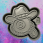Cowboy 8 ball  car freshie mold.