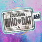 Louisiana  Who Dat car freshie mold.