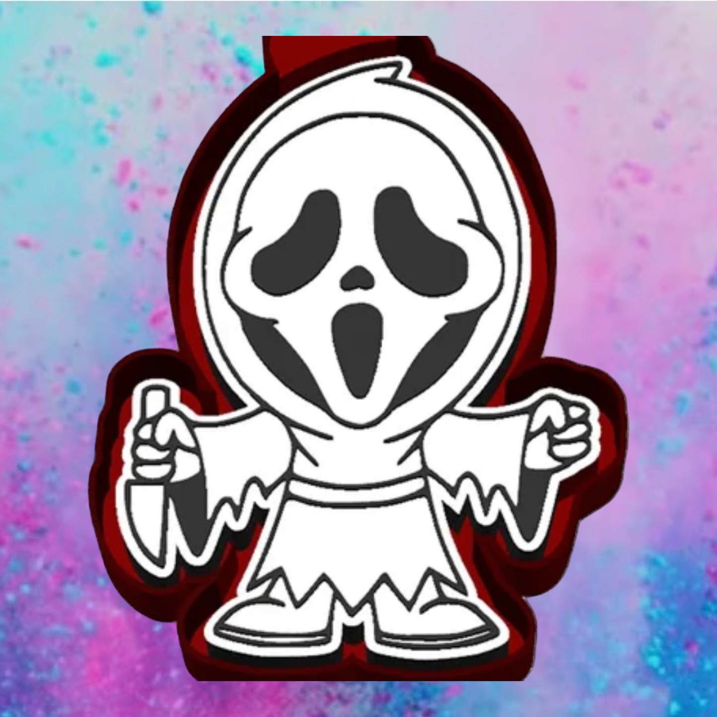 Scream car freshie mold