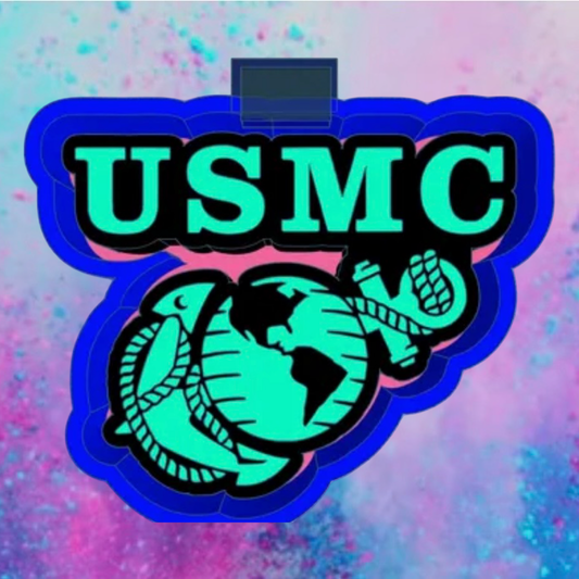 USMC car freshie mold b