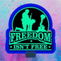 freedom car freshie mold