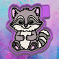 Cute Raccoon car freshie mold.