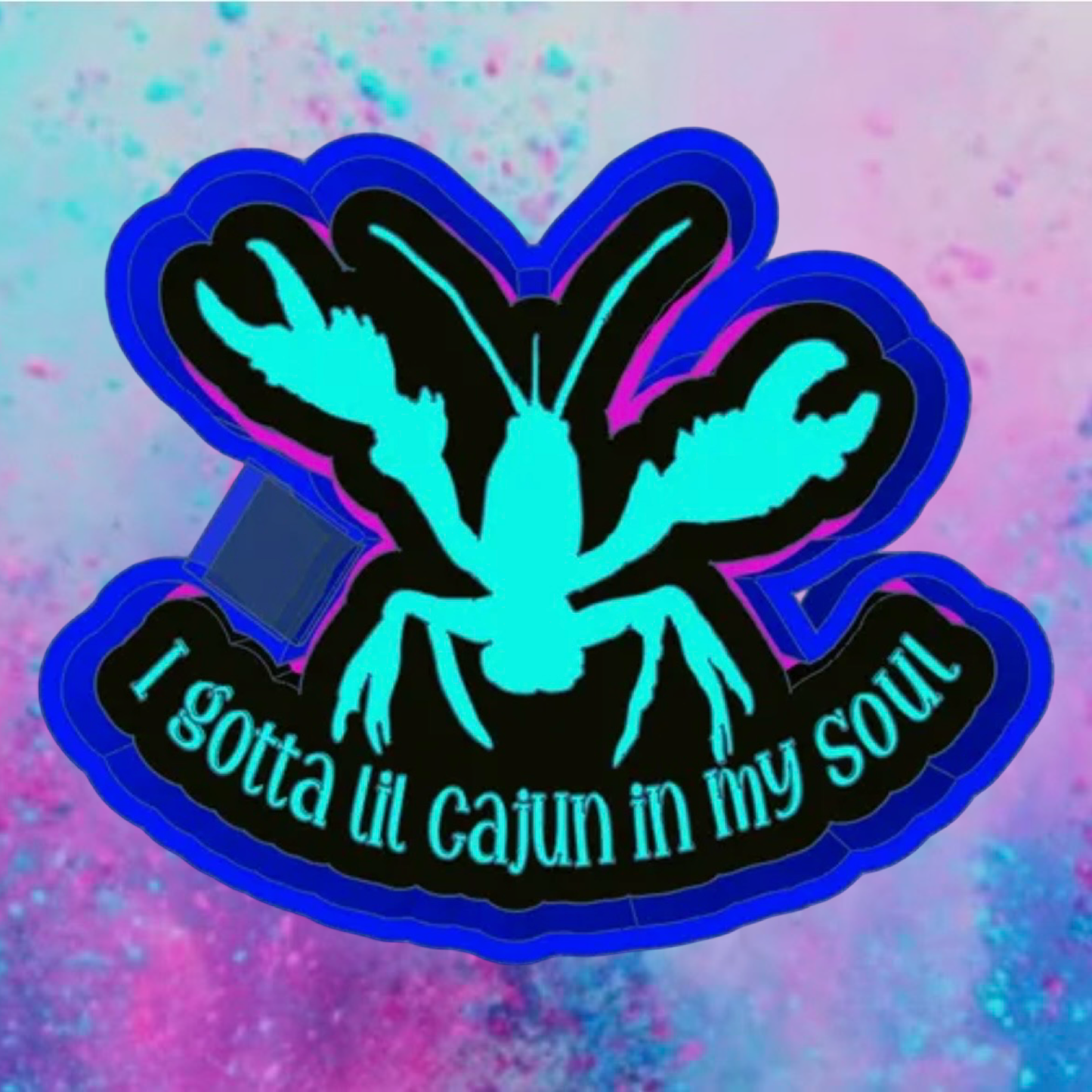 Crawfish car freshie mold.