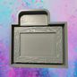 Wooden picture frame cardstock car freshie mold.