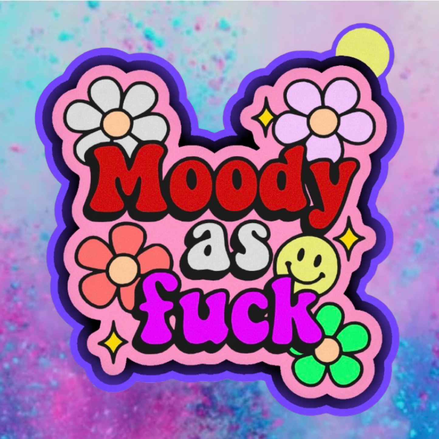 Moody car freshie mold.