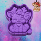 3D Winking Reindeer car freshie molds.