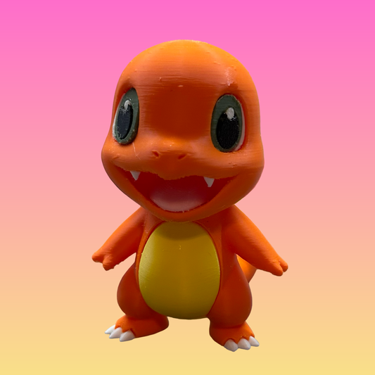 Charmander Chibi 3D print
