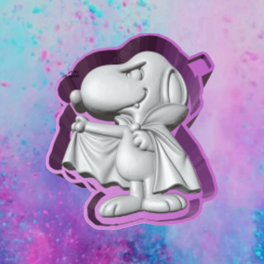 3D vampire  Snoopy car freshie molds.