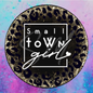 Small town girl cardstock