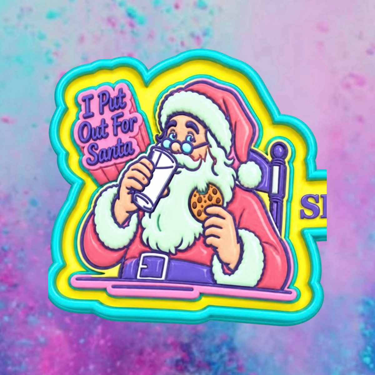 I put out for Santa car freshie mold.