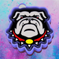 Bull dog car freshie mold