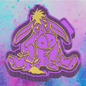 Eeyore sitting car freshie mold.