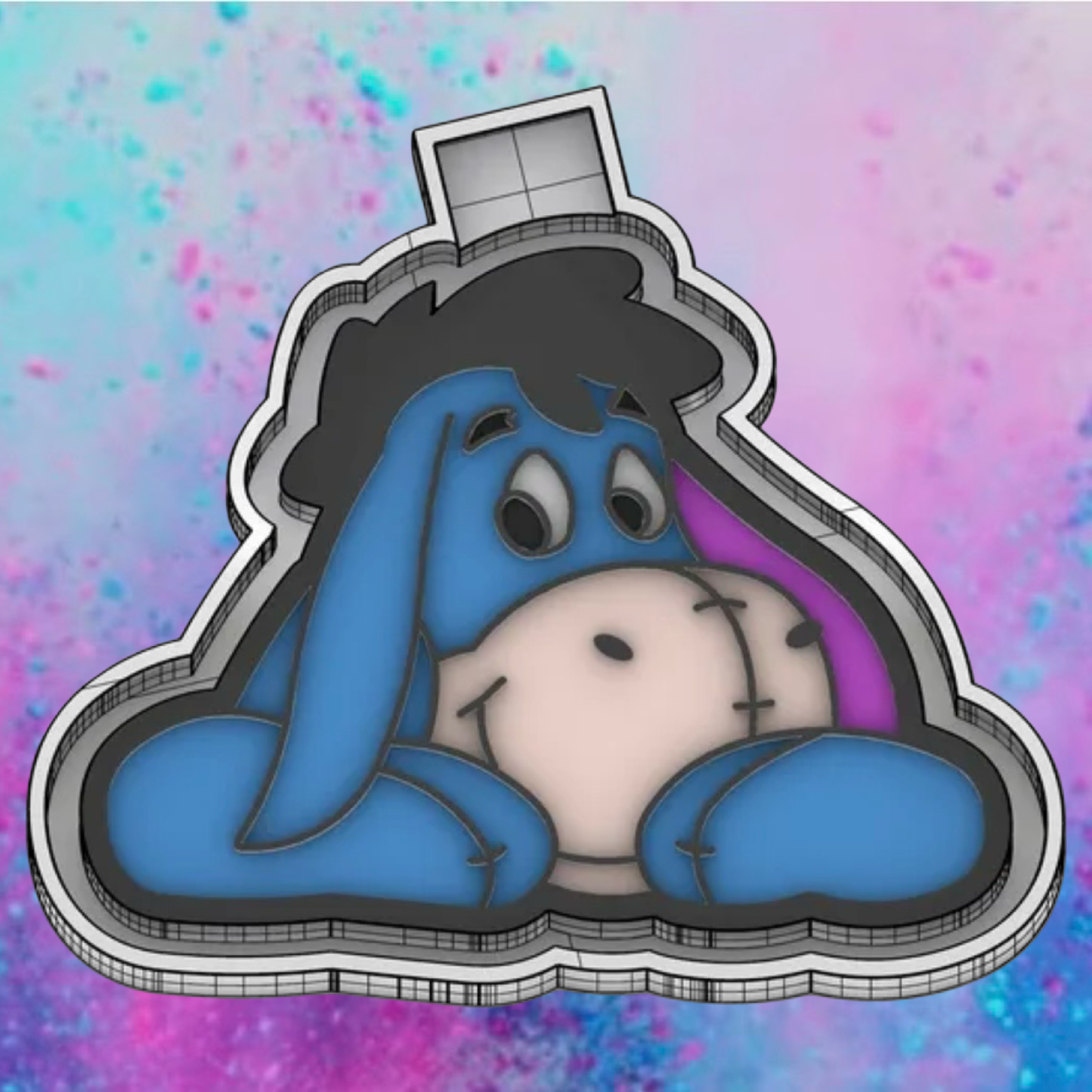 Eeyore car freshie mold.