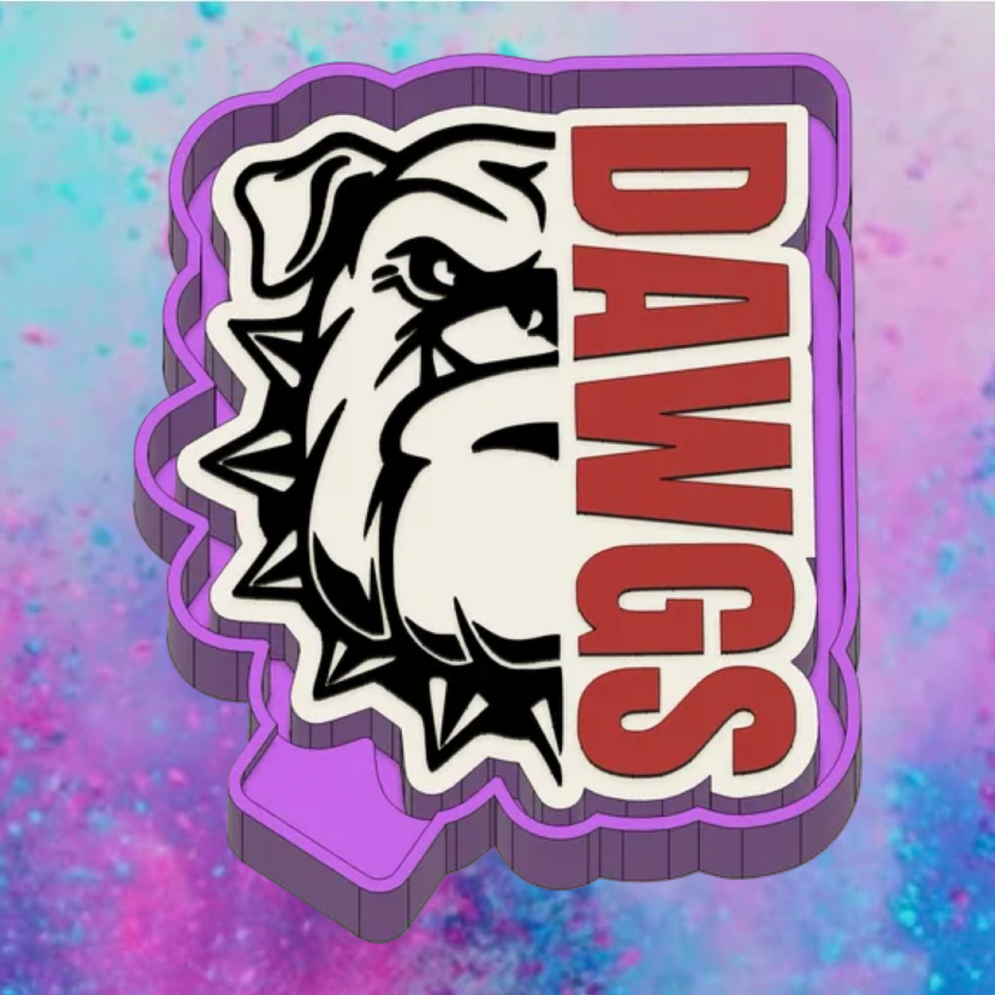 Georgia bulldogs car freshie molds.