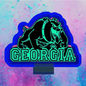 Georgia bulldog car freshie mold